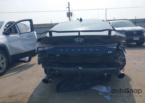 2022 Hyundai Elantra N z USA, uszkodzony, nr VIN KMHLW4AK6NU005962